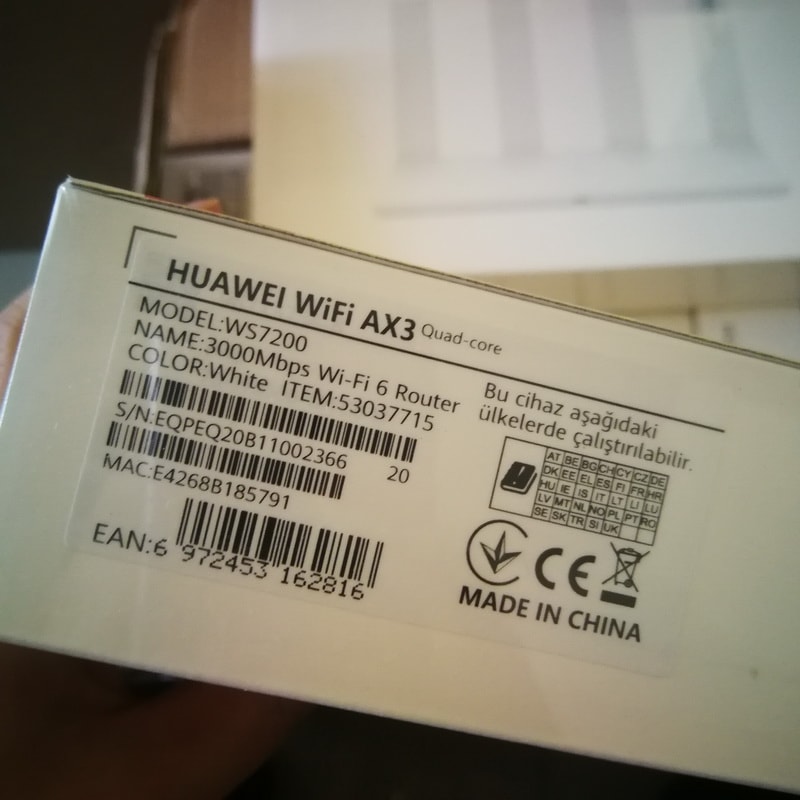 Huawei WIFI AX3 WS7200