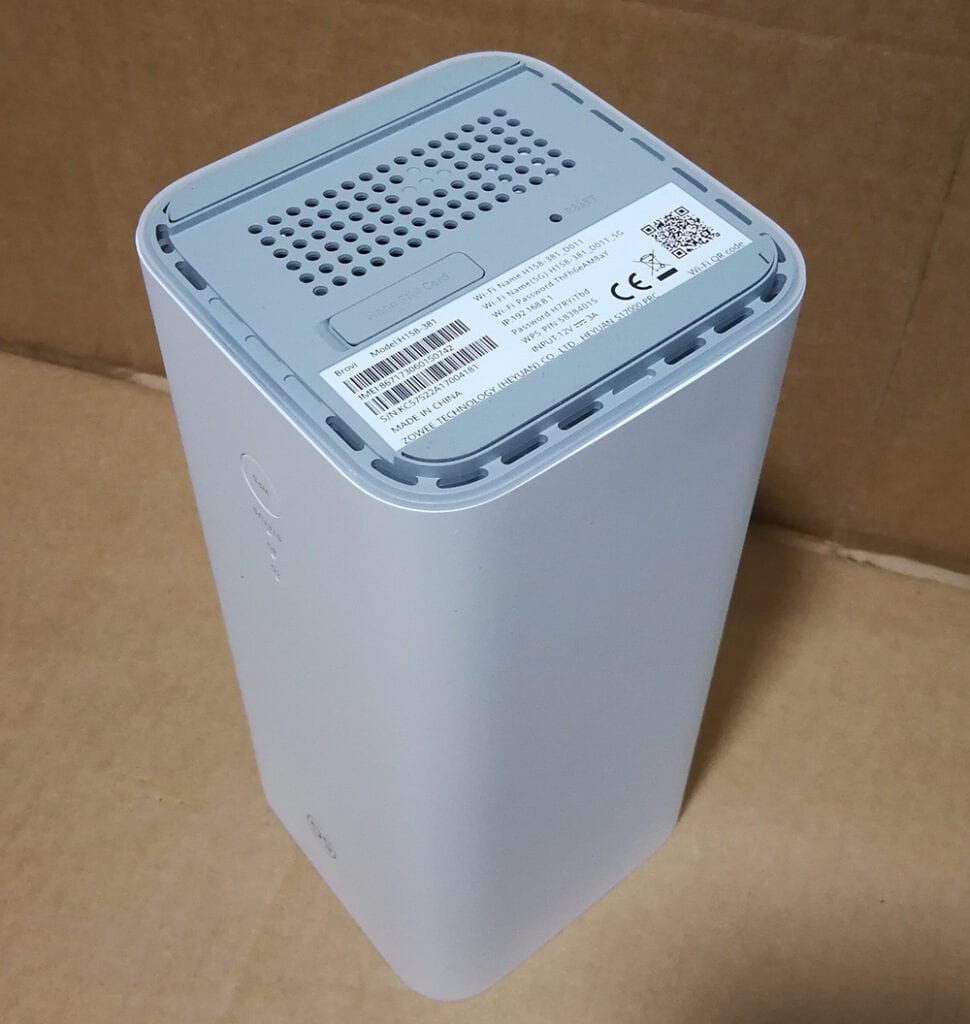 H158 381 5G router 4