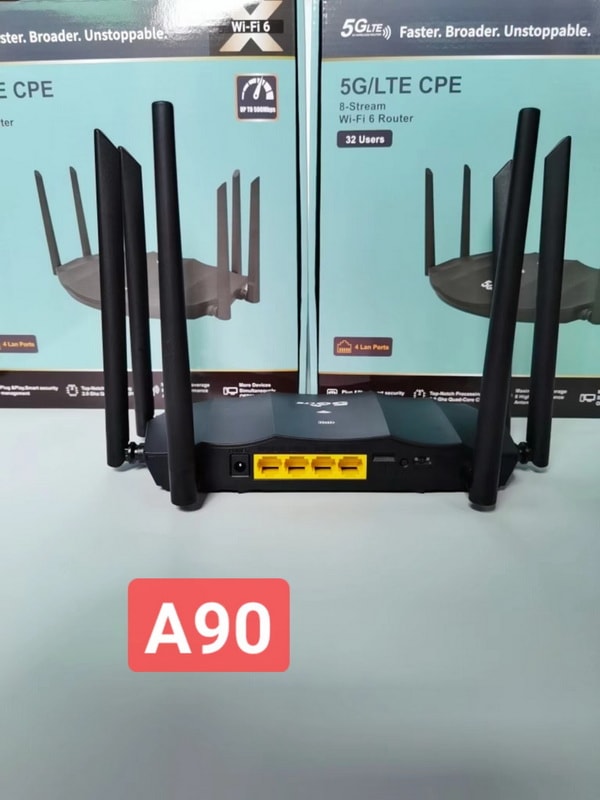 oem 4g wifi 6 router A90