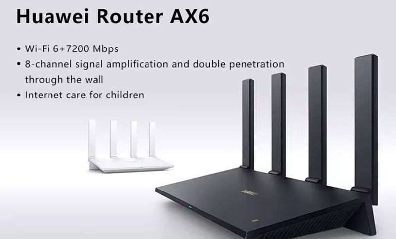 Huawei router AX6 high speed
