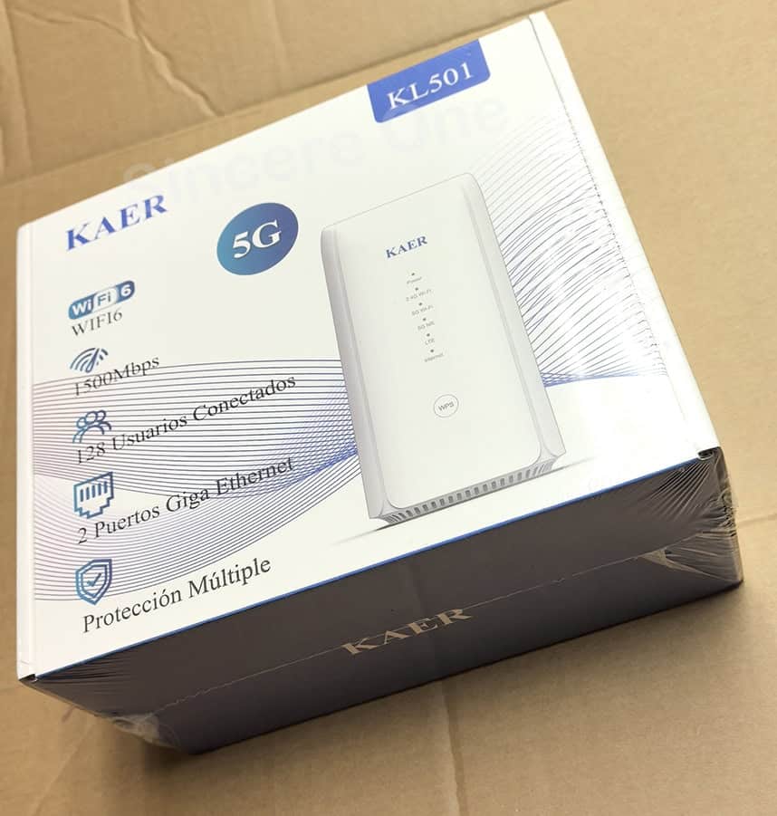 KL501 5G router box packing