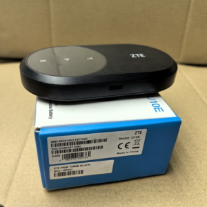 zte u10e router with original box on carton